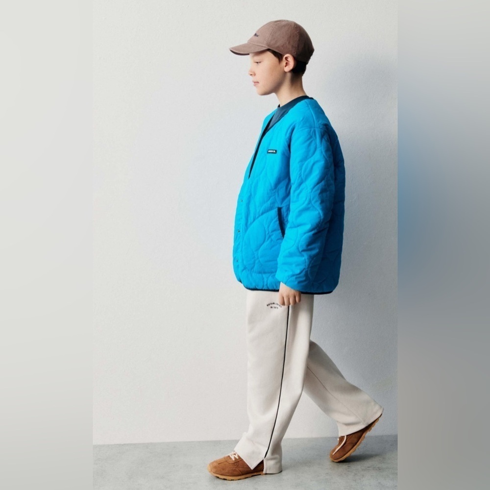 BMWT Zara kids Blue Quilted Jacket